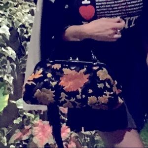 Rare Vintage medicine bag victorian rolltop purse  structured handbag 50s 60s